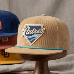 San Diego Padres | Sand/ Teal Rope Hat | Corduroy | Limited Release