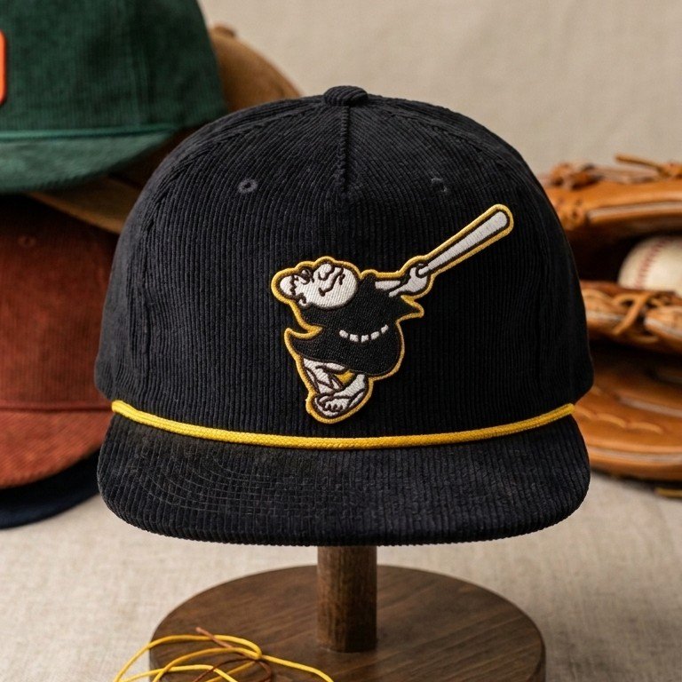 San Diego Padres | Black/ Yellow | Corduroy Hat | Limited Release