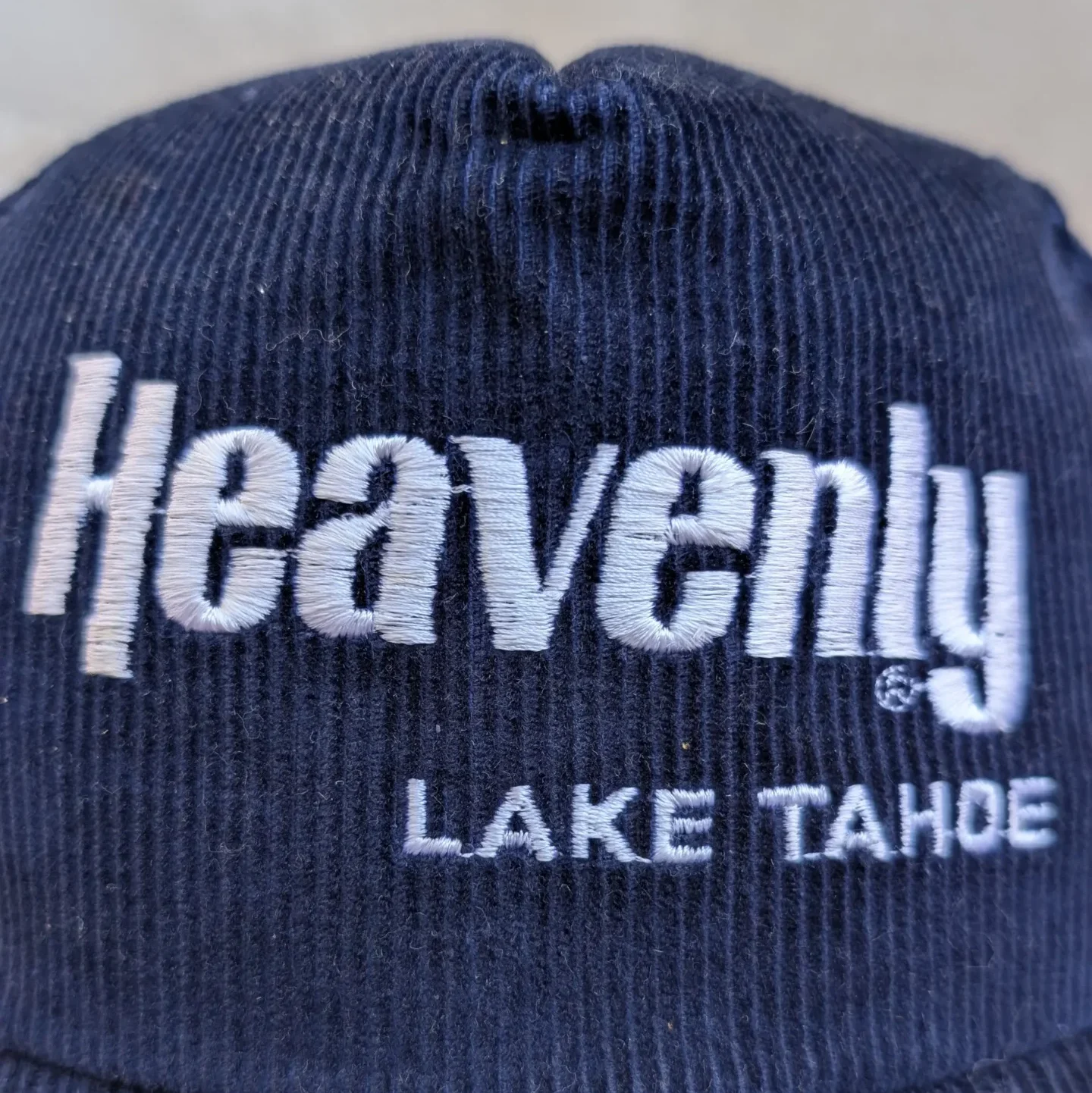 Heavenly | 1 of 1 | Navy Blue | Corduroy | ~1989 - Image 4