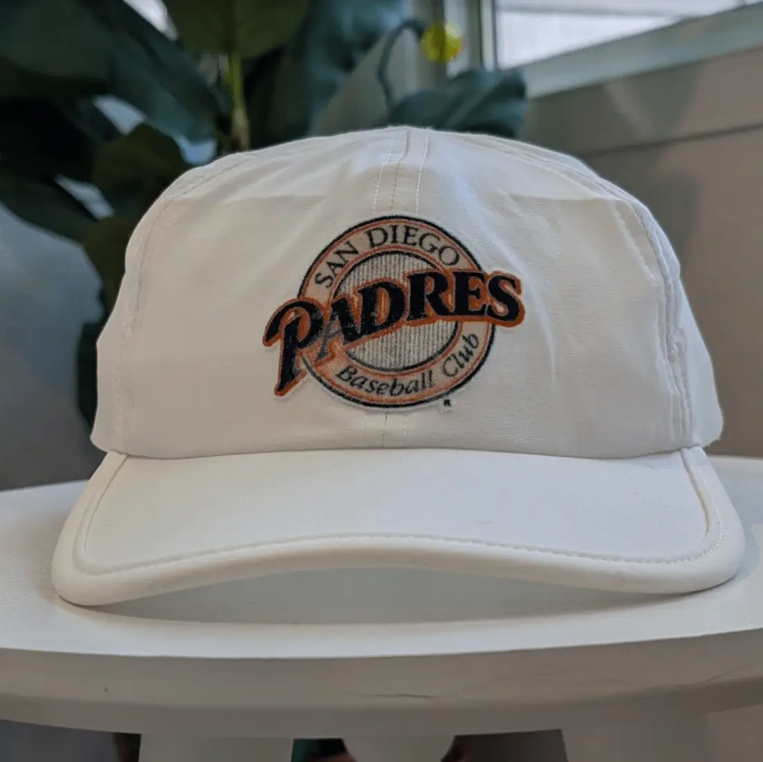 San Diego Padres | White | Runners Sweat Resistant Hat