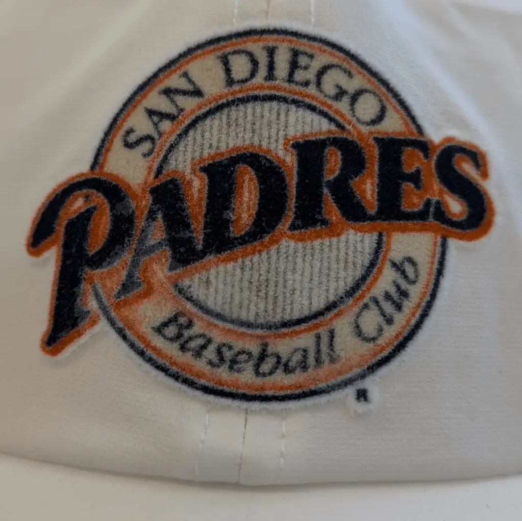 San Diego Padres | White | Runners Sweat Resistant Hat - Image 3