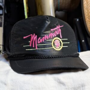 Mammoth | 1 of 1 | Black Parachute Nylon | ~1988