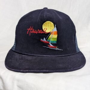 Sail Hawaii | 1 of 1 | Midnight Black Corduroy Hat