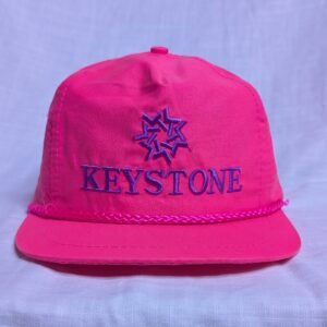 Keystone | 1 of 2 | Pink Matte Nylon | ~1988
