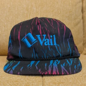 What the Vail!? | Black/Blue/Red/ Yellow | Nylon Hat | 1 of 1